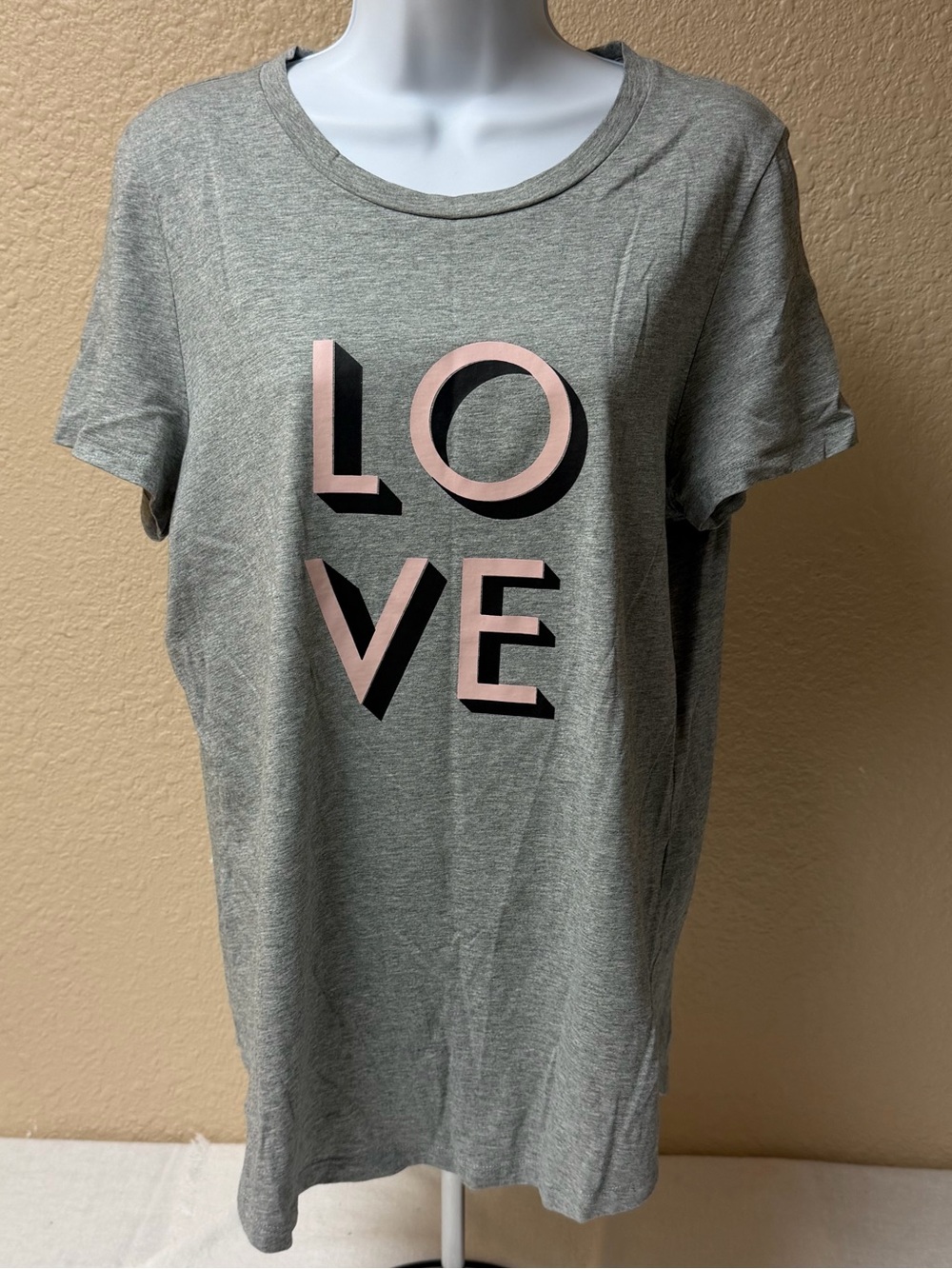 4/$20 Banana Republic Heather Gray Crewneck Tee
